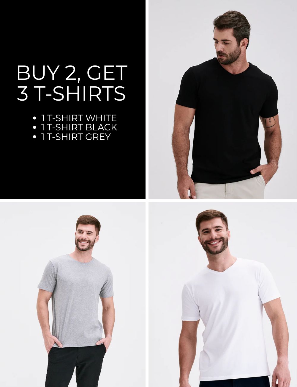Everset T-shirt – Essential Trio | Buy 2, Get 3 for Free